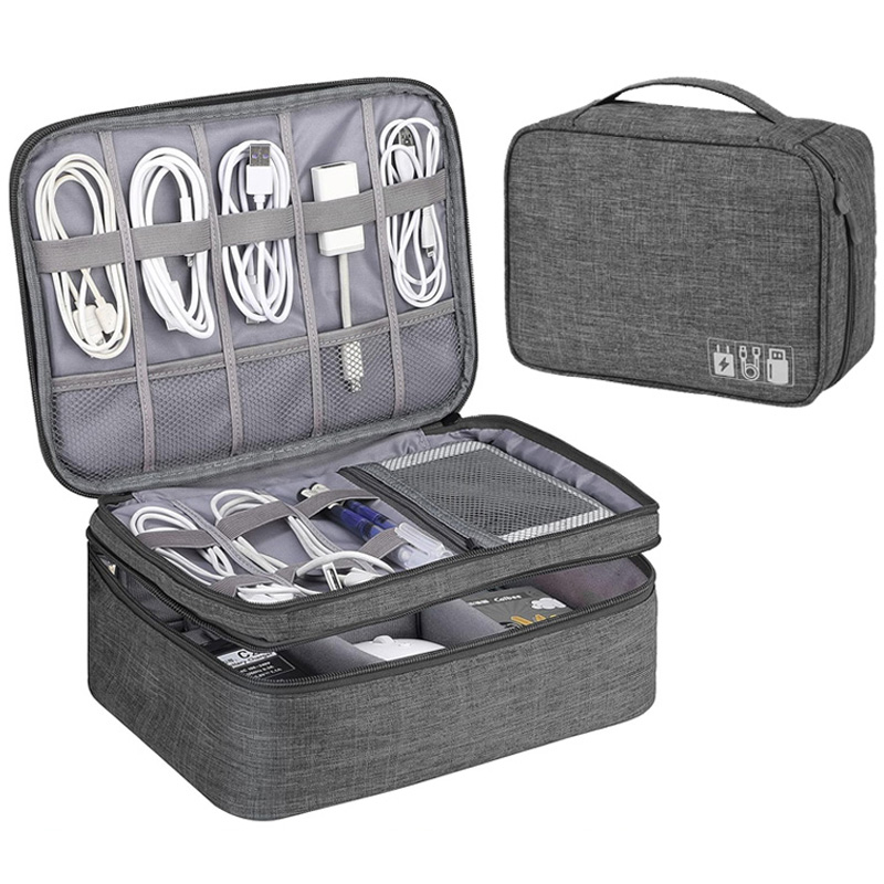 Travel Accessories And Gadgets - กระเป๋าเก็บดิจิตอลแบบพกพา USB Gadget กันน้ําสายกระเป๋ากระเป๋าอุปกรณ์อิเล็กทรอนิกส์อุปกรณ์เสริม Travel Pack