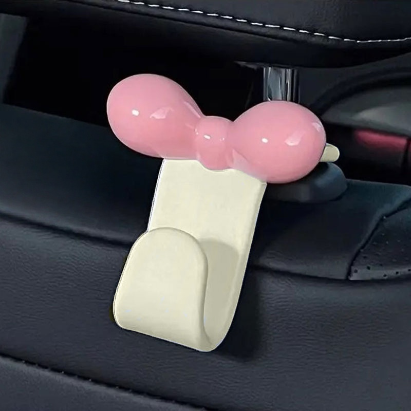 Travel Accessories Pouch - ตะขอแขวนหลังเบาะรถยนต์แบบมินิมอล อุปกรณ์จัดเก็บของใช้ในรถยนต์ สำหรับกระเป๋าถือ ขนม และของใช้สำหรับการเดินทาง