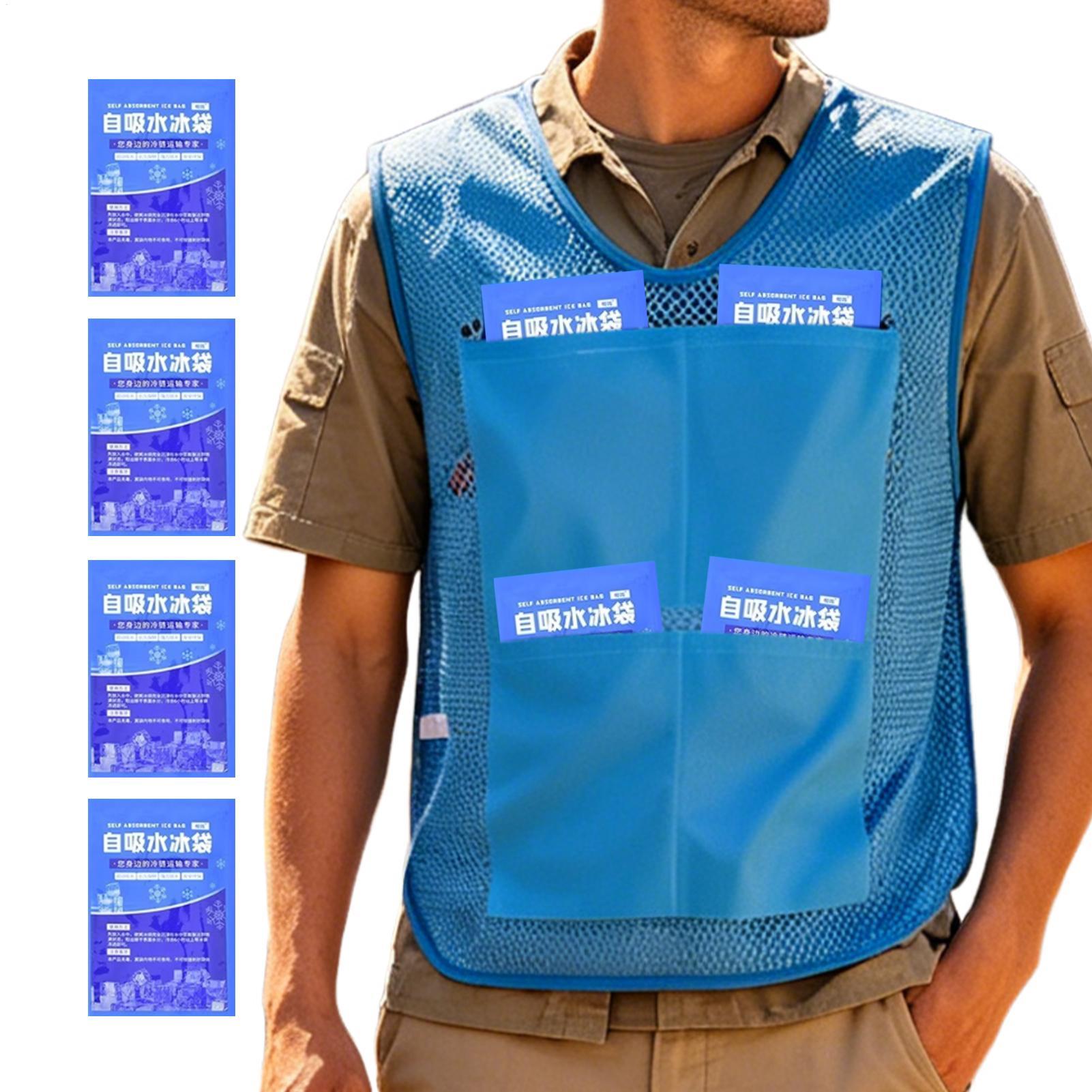 Travel Accessories And Gadgets - เสื้อกั๊กระบายความร้อน เสื้อแจ็คเก็ตสำหรับอากาศร้อน เสื้อคลุมกันหนาว อุปกรณ์ทำความเย็น เสื้อผ้าทำความเย็นแบบสวมใส่ได้ ออกแบบมาเพื่อการเดินทาง