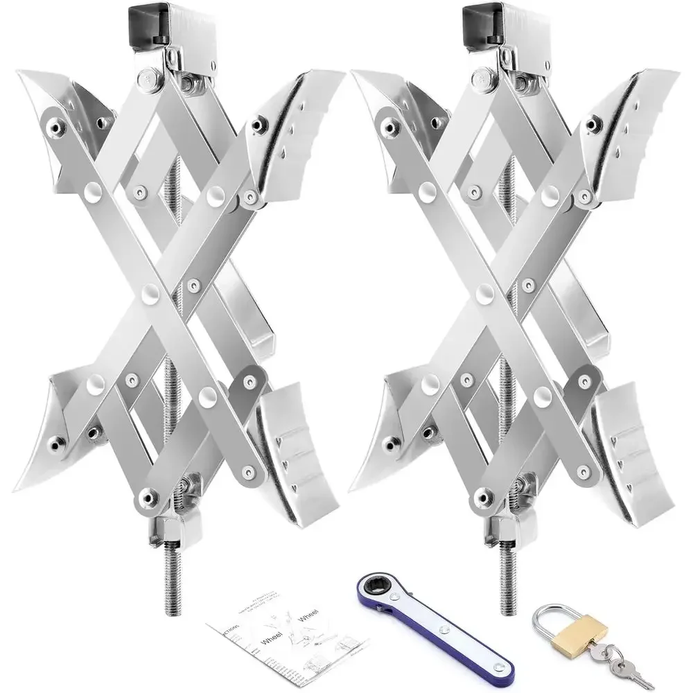 Travel Accessories - ตัวกันล้อรถบ้านรูปตัว X ขนาด 3.25” ถึง 10.5”