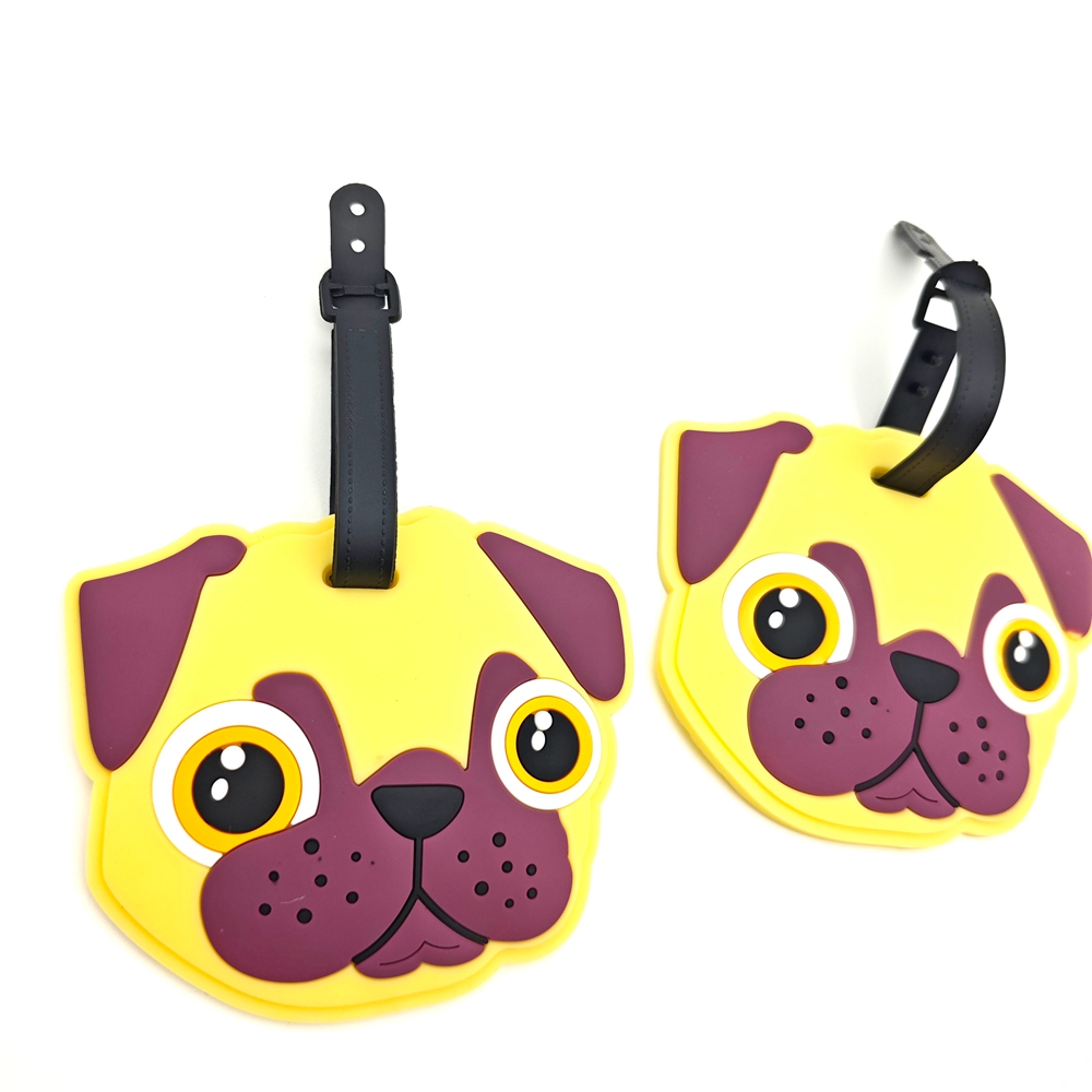 2 ชิ้นสุนัขน่ารักแท็กกระเป๋าเด - Travel Accessories Essentials บทวิจารณ์และราคา