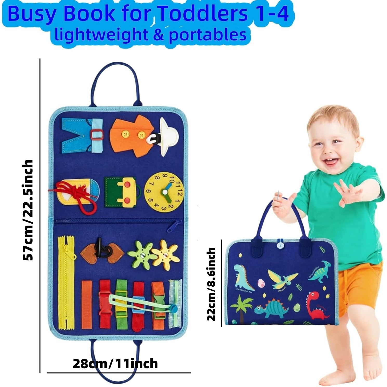 เด็กวัยหัดเดิน Busy Board - ขอ - Travel Accessories For Toddlers บทวิจารณ์และราคา