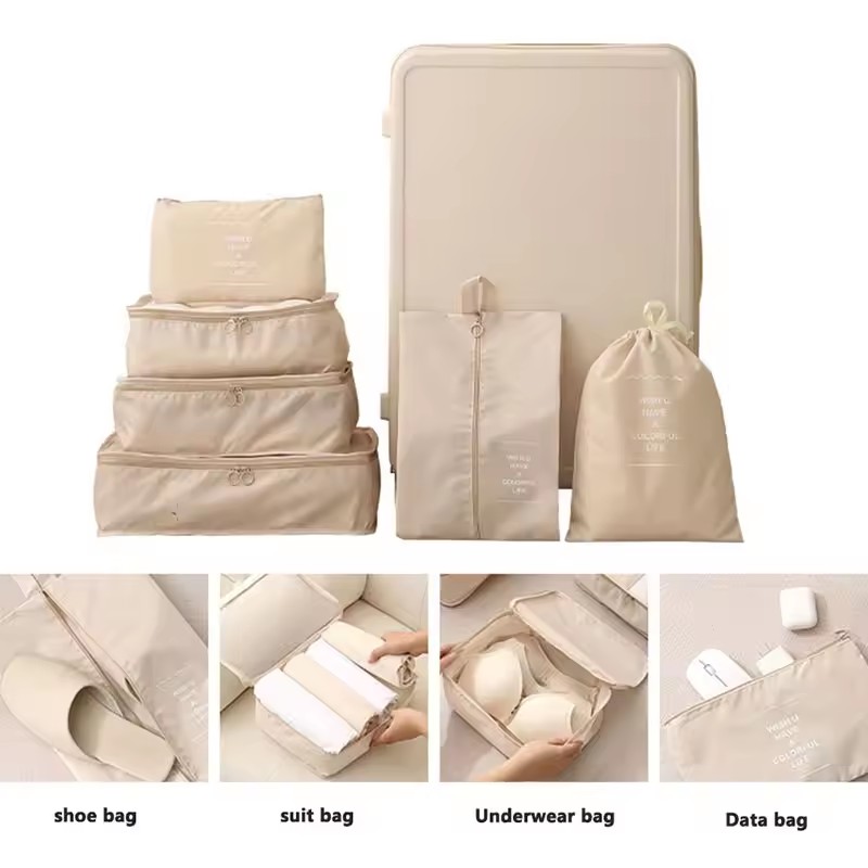 ชุดกระเป๋าจัดเก็บสำหรับเดินทาง - Travel Accessories Kit Bag บทวิจารณ์และราคา