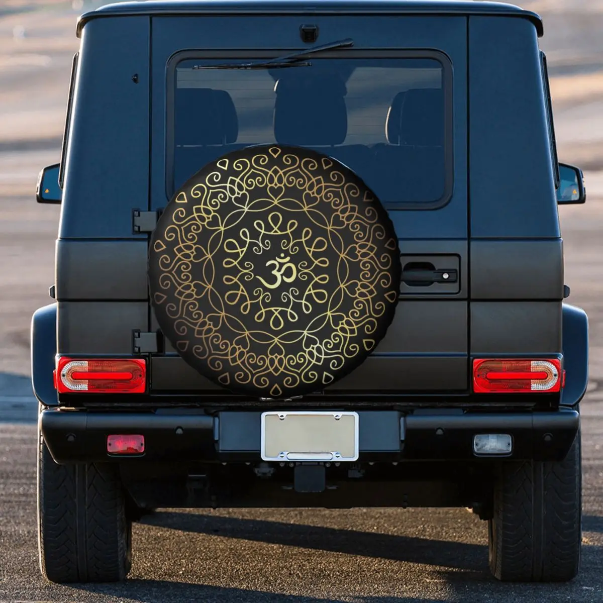 ปลอกคลุมยางอะไหล่ลายมณฑล่าทองค - Travel Yoga Accessories บทวิจารณ์และราคา