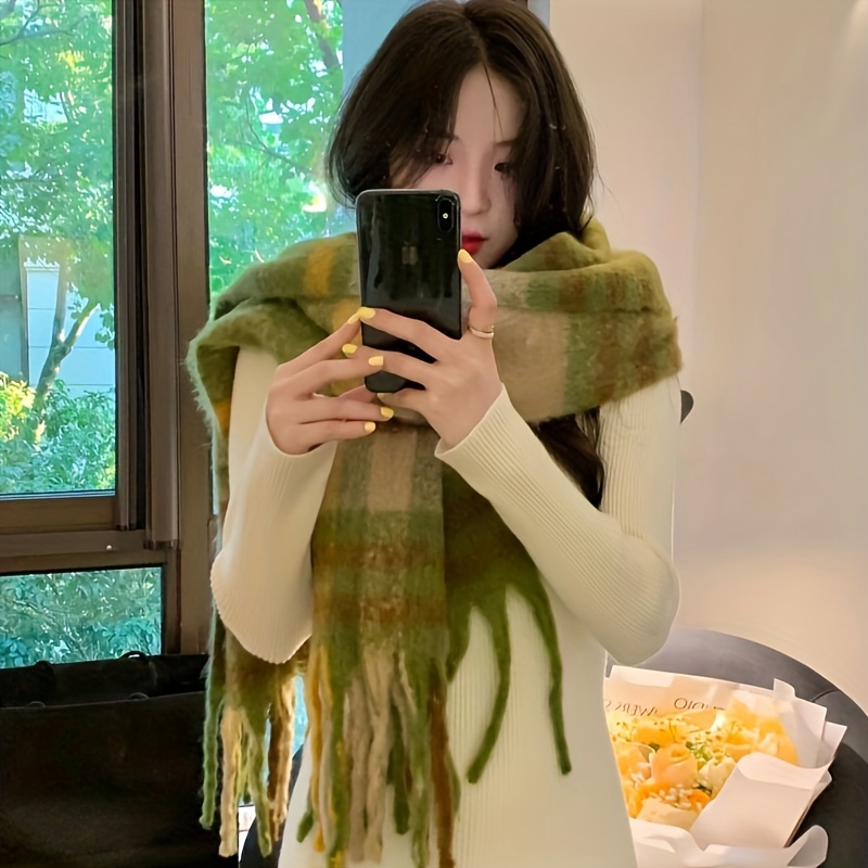 ผ้าพันคอลายสก็อตคลาสสิกสำหรับผ - Travel Hair Accessories บทวิจารณ์และราคา