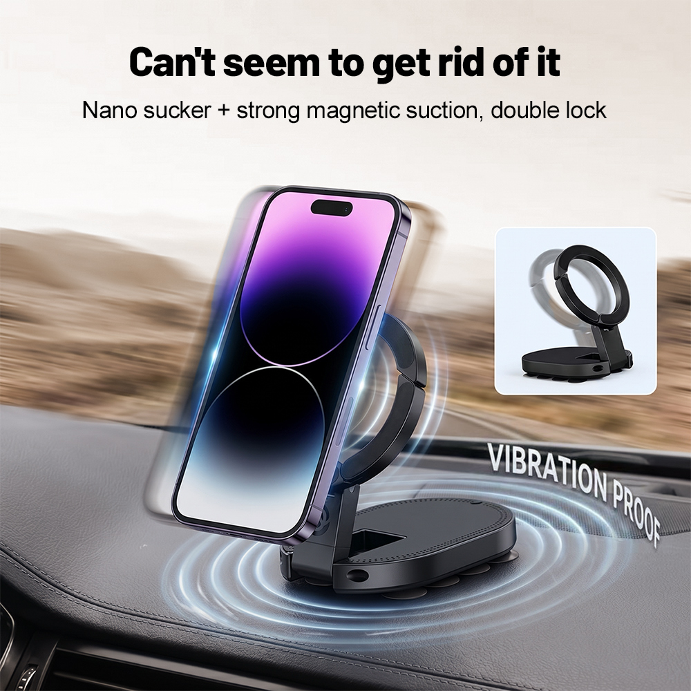 360 °   ที่วางโทรศัพท์แม่เหล็ก - Travel Accessories And Gadgets บทวิจารณ์และราคา