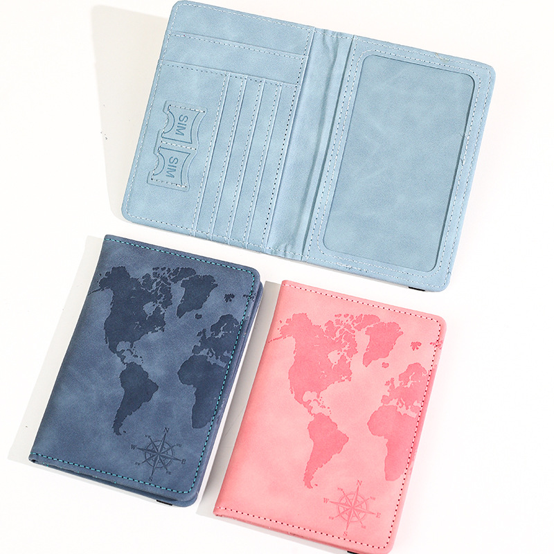 ซองใส่พาสปอร์ตหนังพิมพ์ลายแผนท - Travel Accessories Kmart บทวิจารณ์และราคา