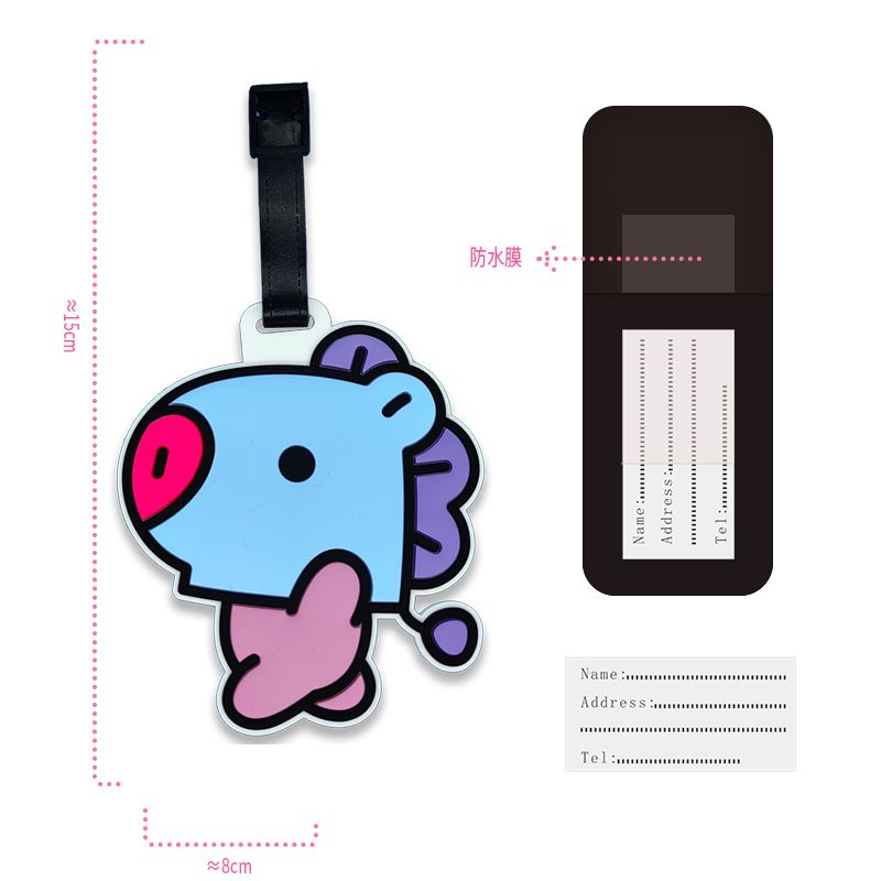 พวงกุญแจการ์ตูน BT21 น่ารัก สไ - Travel Accessories Organizer บทวิจารณ์และราคา