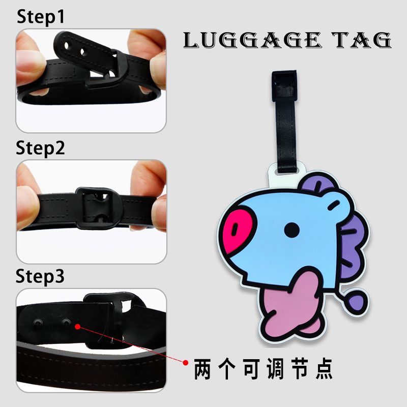 พวงกุญแจการ์ตูน BT21 น่ารัก สไ - Travel Accessories Organizer บทวิจารณ์และราคา