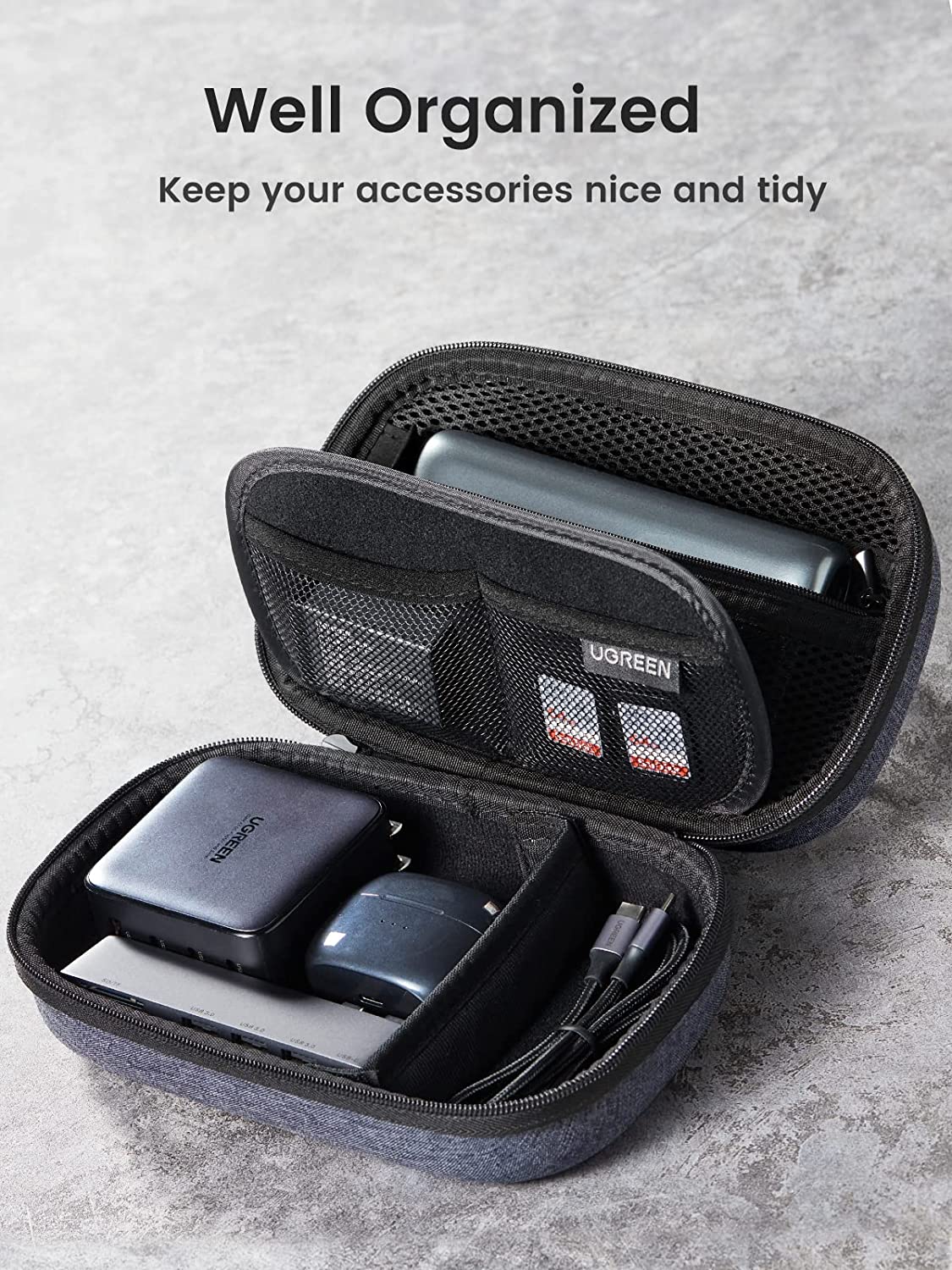 กระเป๋าจัดระเบียบอุปกรณ์อิเล็ก - Travel Accessories Organizer บทวิจารณ์และราคา