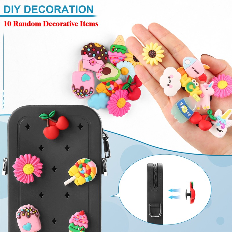 กระเป๋าสะพายข้างซิลิโคนแบบพกพา - Travel Accessories Organizer บทวิจารณ์และราคา