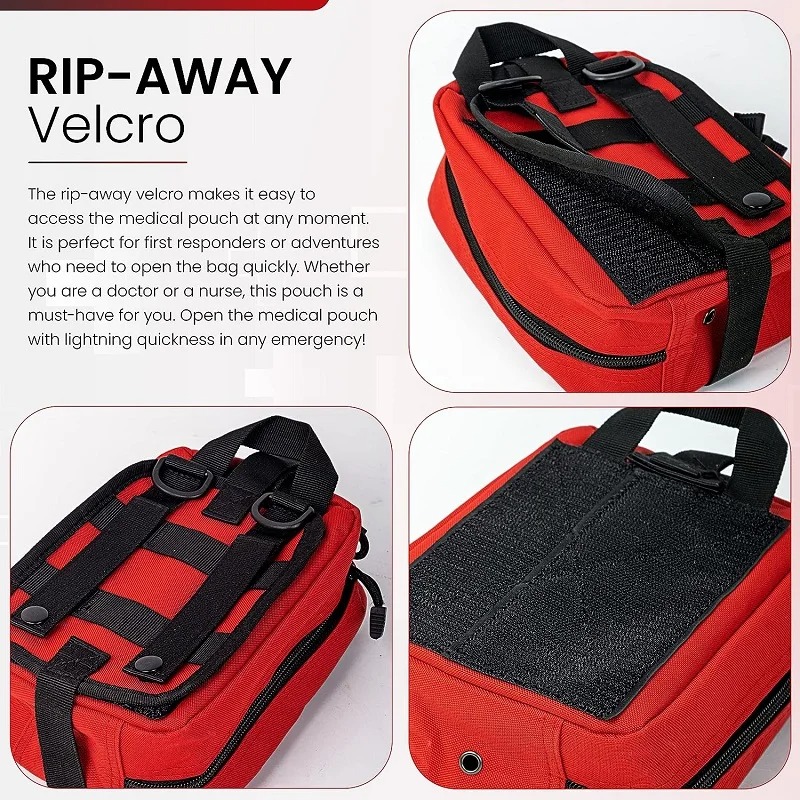 ชุดปฐมพยาบาลกลางแจ้ง EDC Molle - Travel Accessories Kit Bag บทวิจารณ์และราคา