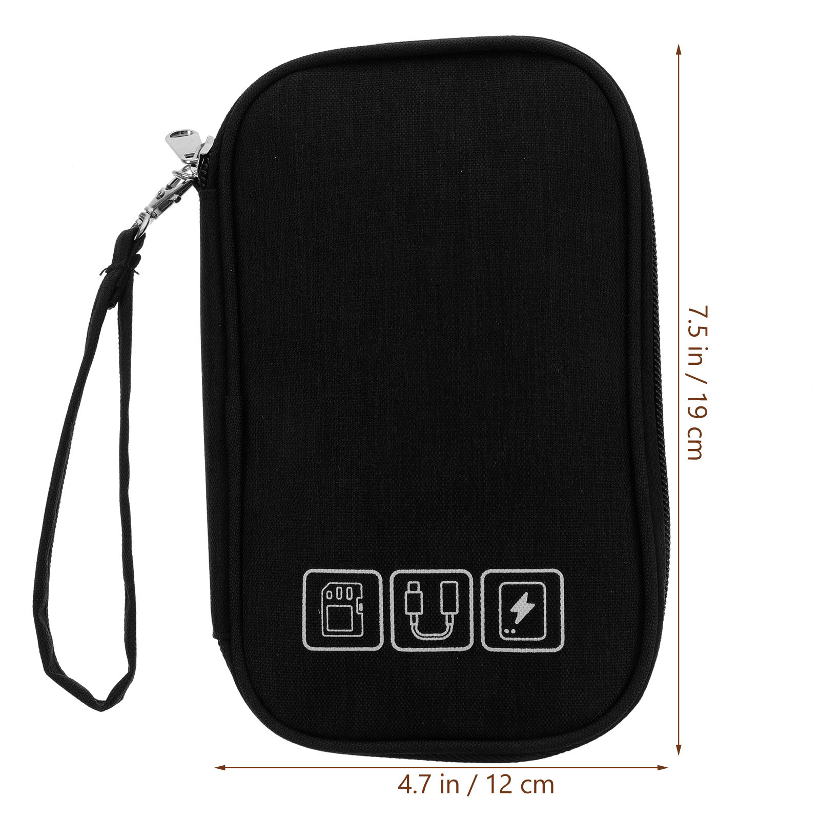 กระเป๋าจัดระเบียบสายเคเบิล 2 ช - Travel Accessories Pouch บทวิจารณ์และราคา