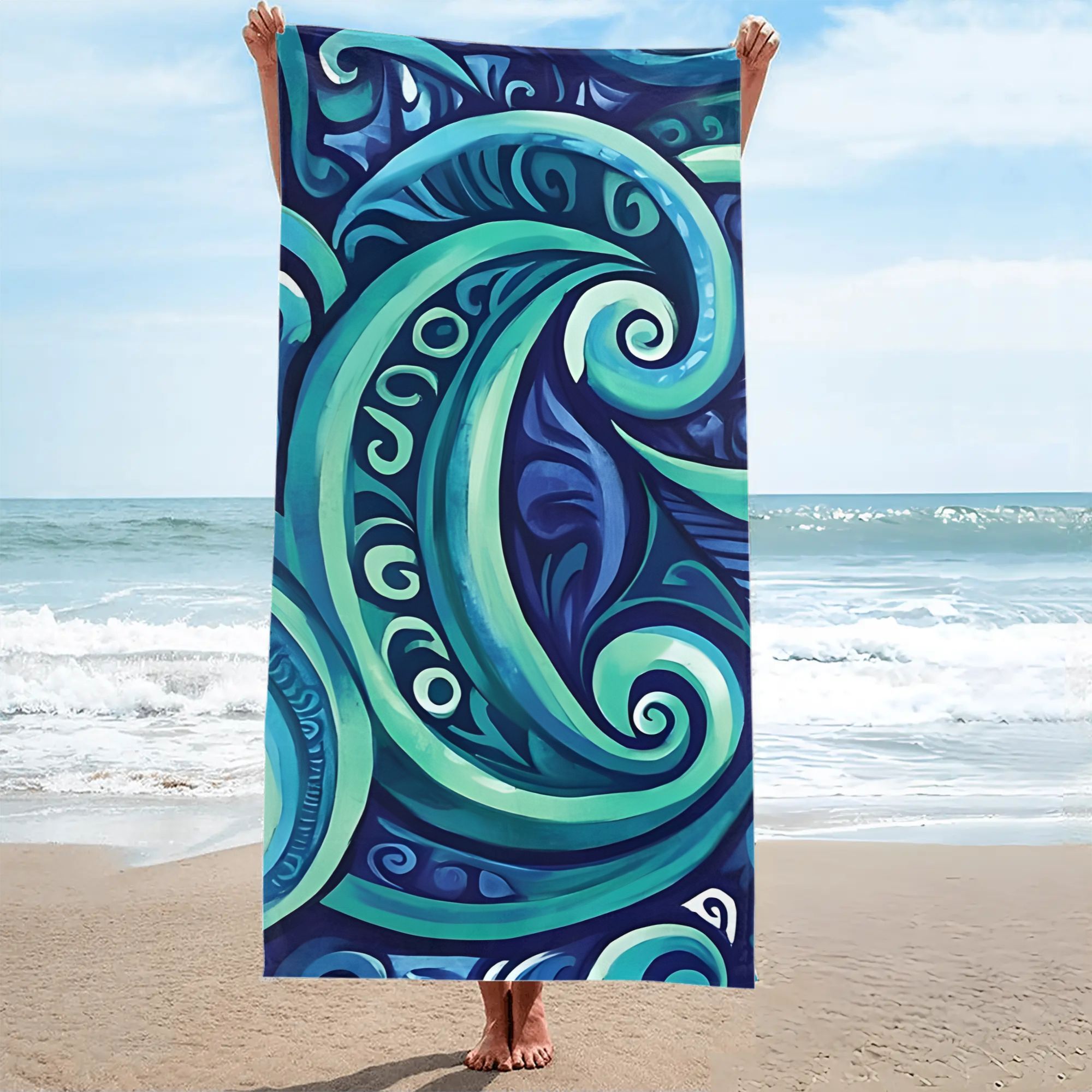 ผ้าขนหนูชายหาดโบฮีเมียนมันดาลา - Travel Yoga Accessories บทวิจารณ์และราคา
