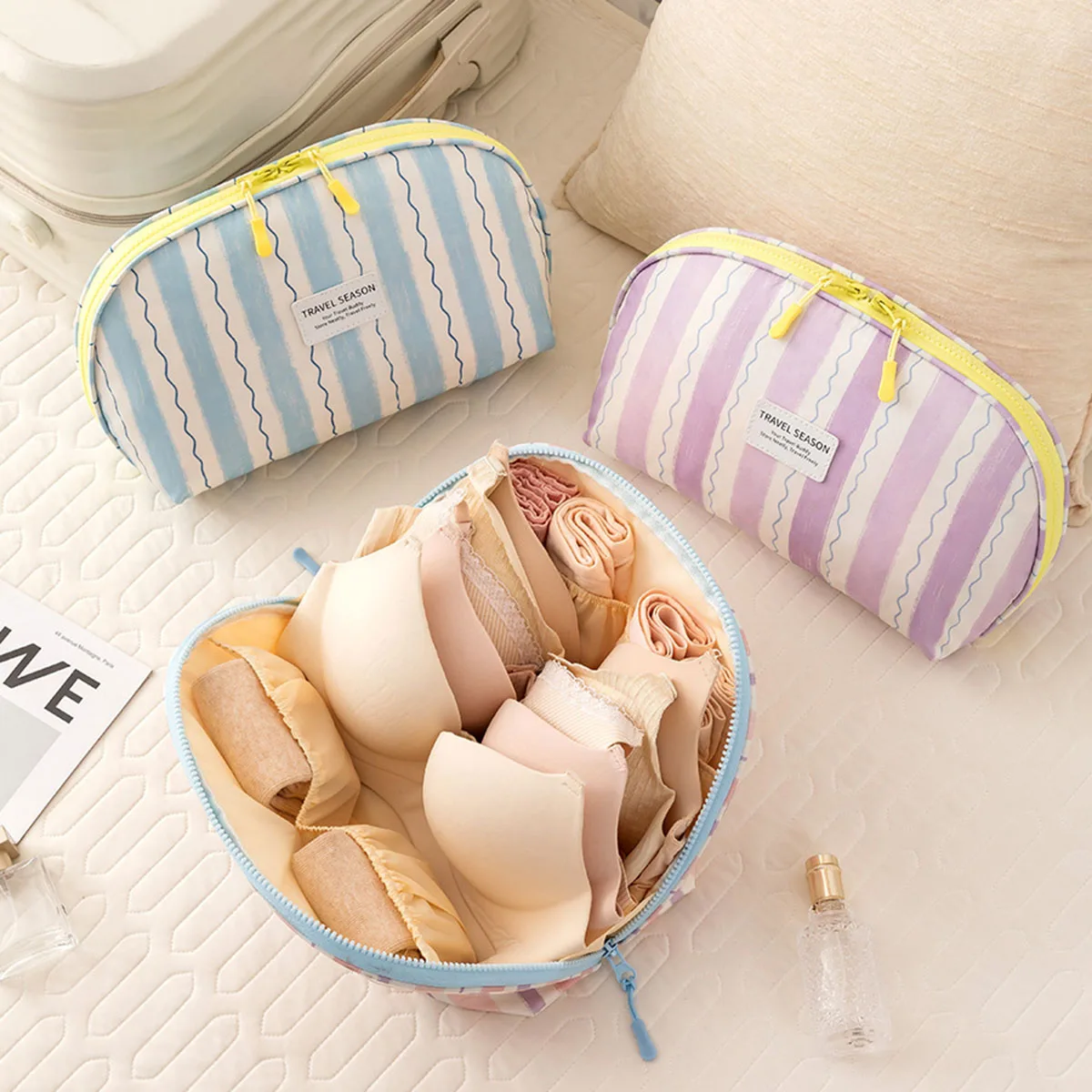 กระเป๋าเก็บชุดชั้นในแบบพกพาอเน - Travel Accessories Organizer บทวิจารณ์และราคา