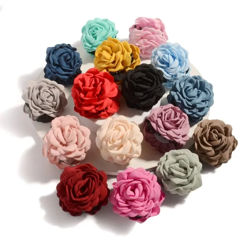 กิ๊บติดผมดอกกุหลาบผ้าฝรั่งเศสส - Travel Hair Accessories บทวิจารณ์และราคา