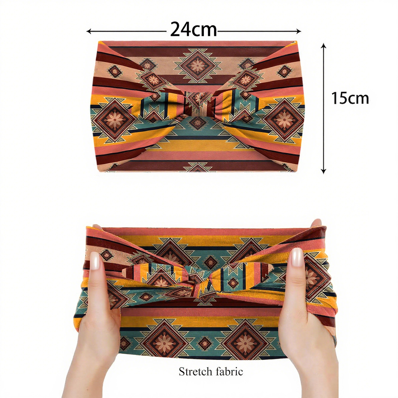 ที่คาดผมลายชนเผ่าสไตล์วินเทจ,  - Travel Yoga Accessories บทวิจารณ์และราคา