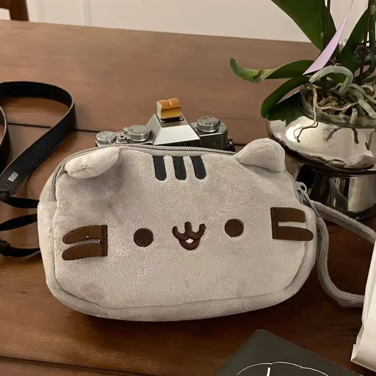 กระเป๋าดินสอพุชชีนน่ารัก ลายกา - Travel Accessories Pouch บทวิจารณ์และราคา