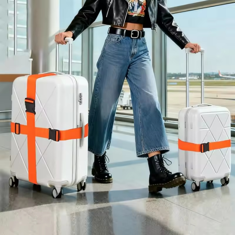 ชุดสายรัดกระเป๋าเดินทาง 4 ชิ้น - Travel Accessories Gift Set บทวิจารณ์และราคา